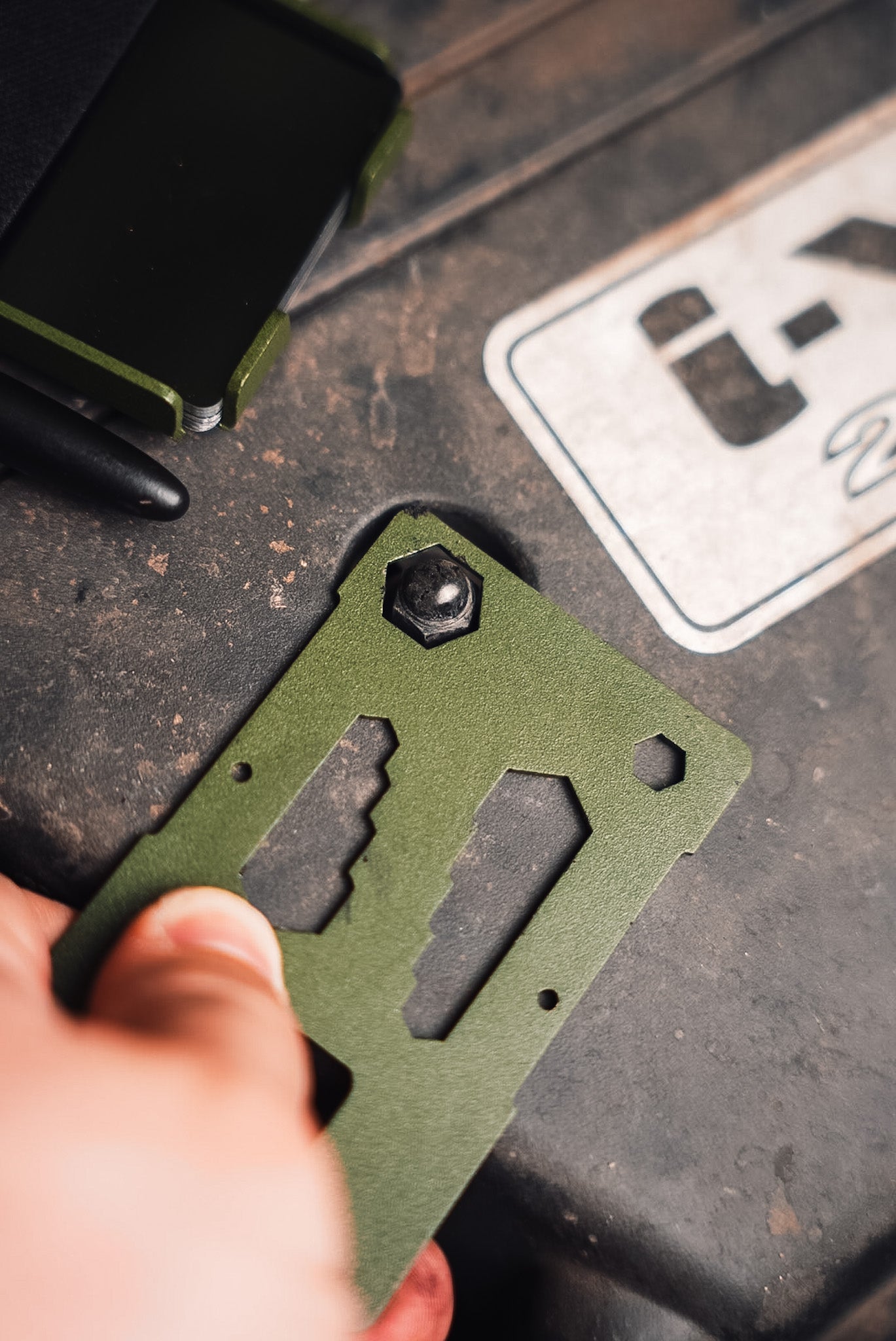 Rugged Material Tool Card