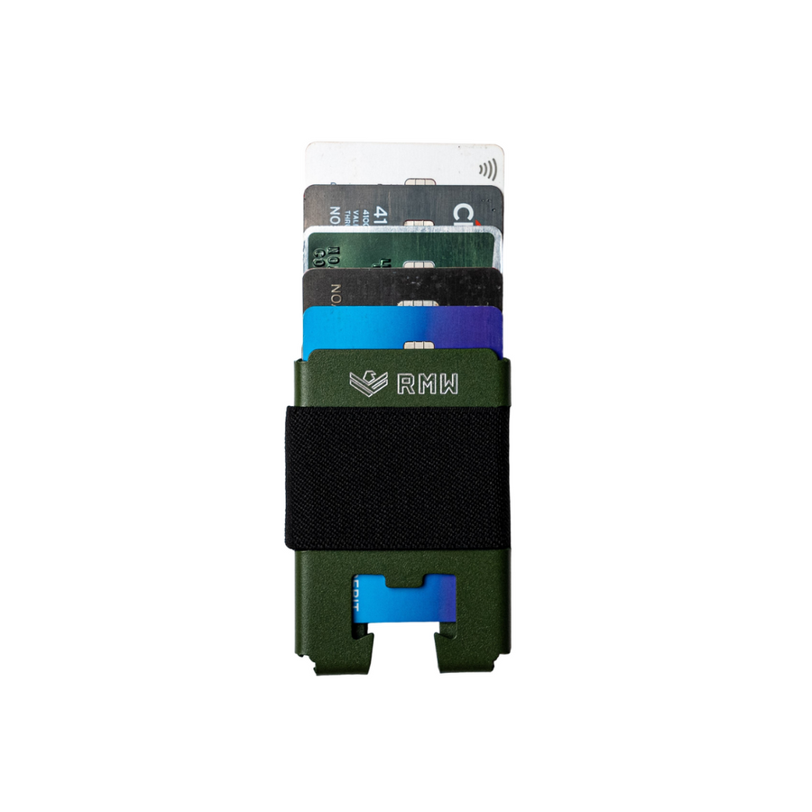 Green Ranger Wallet Ranger Minimalist Wallet & Multitool (Military Green) – Rugged Material